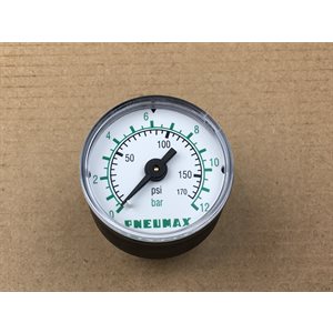 Cadran de pression 40mm  0-12 bar (petit)