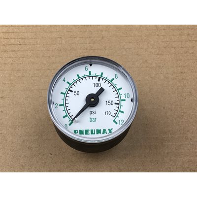 Cadran de pression 40mm  0-12 bar (petit)